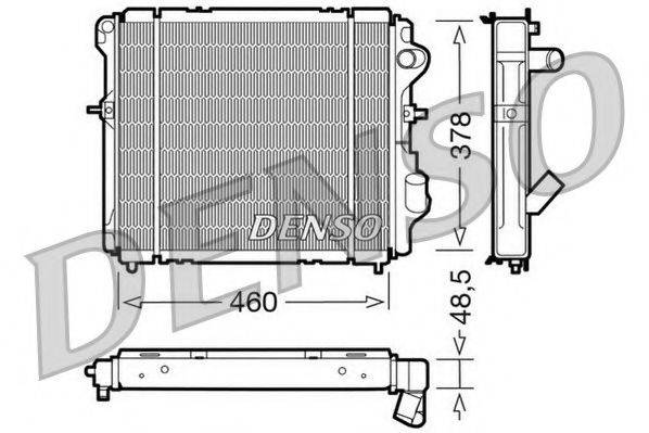 NPS DRM23007 Радіатор, охолодження двигуна