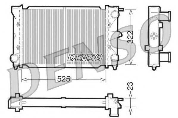 NPS DRM32003 Радіатор, охолодження двигуна