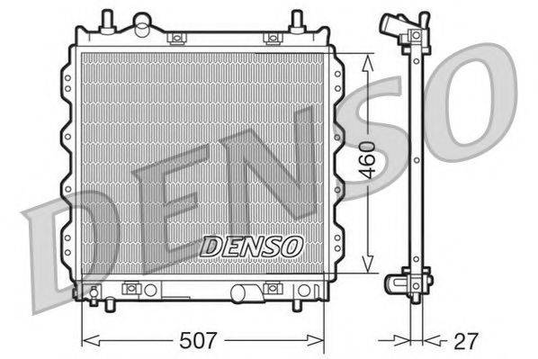 NPS DRM06005 Радіатор, охолодження двигуна