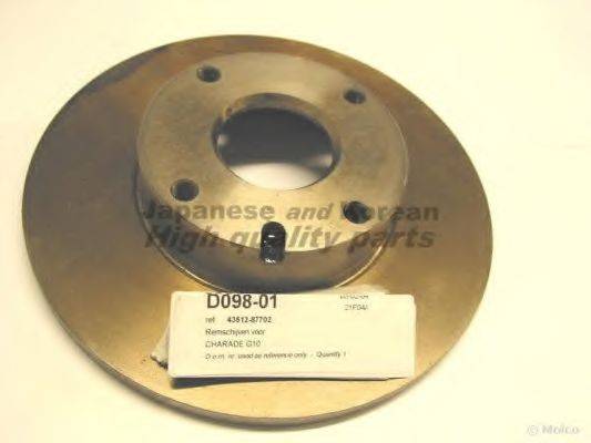 ASHUKI D09801 гальмівний диск