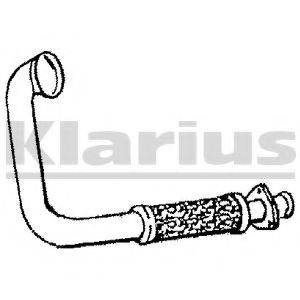 KLARIUS 130205 Труба вихлопного газу