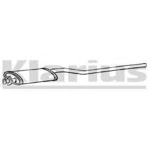 KLARIUS FE46W Середній глушник вихлопних газів