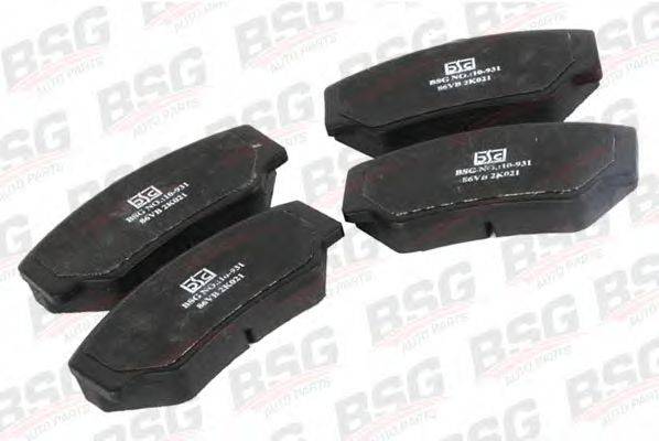 BSG BSG30200013 Комплект гальмівних колодок, дискове гальмо