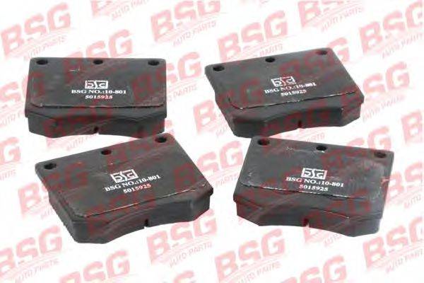 BSG BSG30200014 Комплект гальмівних колодок, дискове гальмо