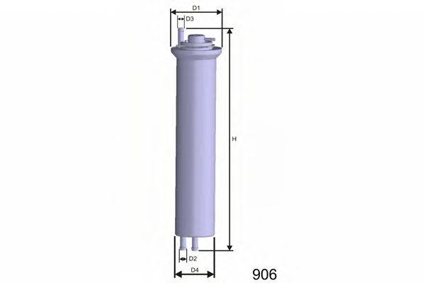 MISFAT E102 Паливний фільтр