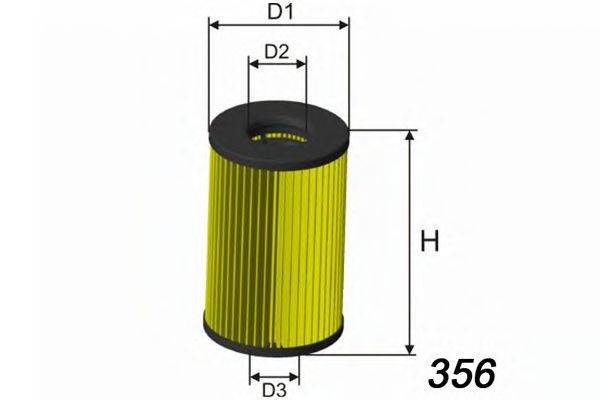 MISFAT L120 Масляний фільтр
