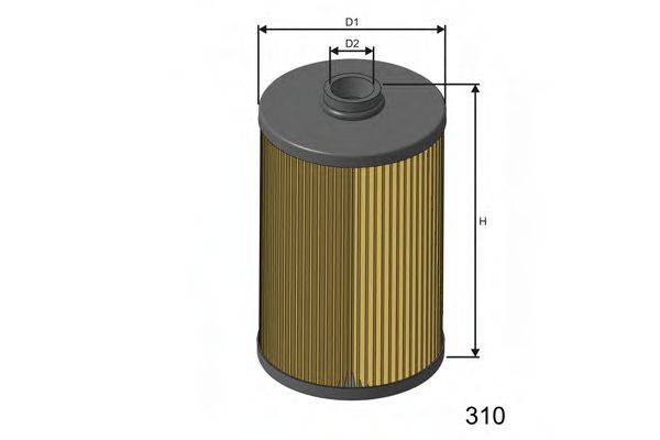 MISFAT F103 Паливний фільтр
