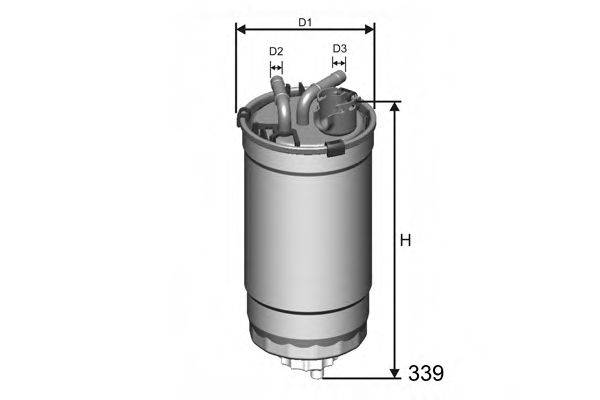 MISFAT M428 Паливний фільтр