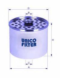 UNICO FILTER FP786X Паливний фільтр