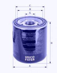 UNICO FILTER AD131651X Патрон осушувача повітря, пневматична система