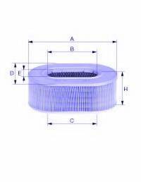 UNICO FILTER AE14167 Повітряний фільтр