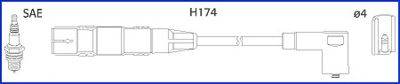 HITACHI 134714 Комплект дротів запалювання