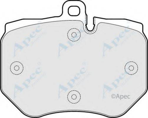 APEC BRAKING PAD1720 Комплект гальмівних колодок, дискове гальмо