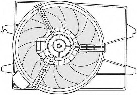CTR 1209615 Вентилятор, охолодження двигуна