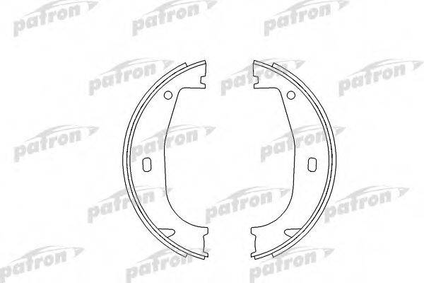 PATRON PSP546 Комплект гальмівних колодок, стоянкова гальмівна система