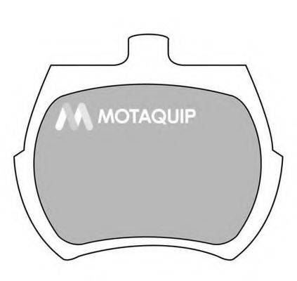 MOTAQUIP LVXL130 Комплект гальмівних колодок, дискове гальмо