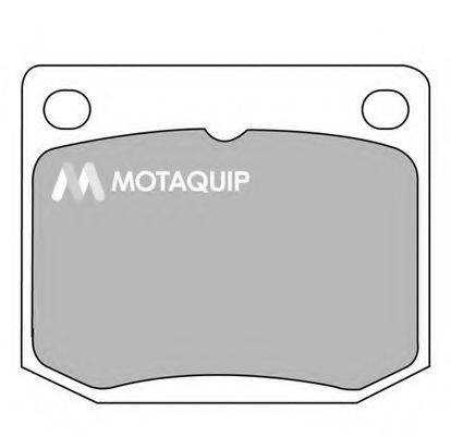 MOTAQUIP LVXL289 Комплект гальмівних колодок, дискове гальмо