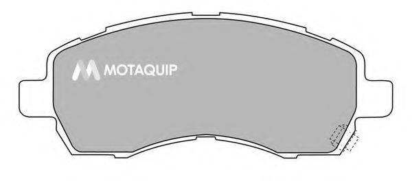 MOTAQUIP LVXL576 Комплект гальмівних колодок, дискове гальмо