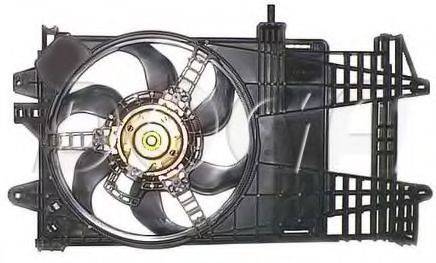DOGA EFI038 Вентилятор, охолодження двигуна