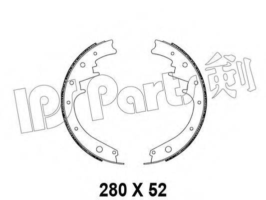 IPS PARTS IBL4S99 Гальмівні колодки