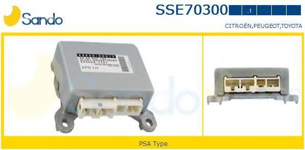 SANDO SSE703001 Блок управління, кермовий механізм із підсилювачем