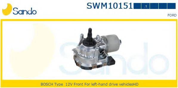 SANDO SWM101511 Двигун склоочисника