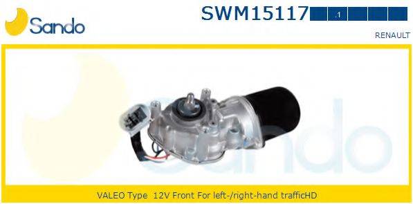 SANDO SWM151171 Двигун склоочисника
