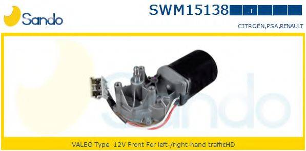 SANDO SWM151381 Двигун склоочисника