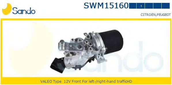 SANDO SWM151601 Двигун склоочисника