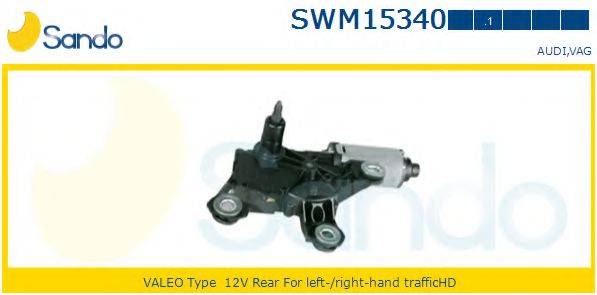 SANDO SWM153401 Двигун склоочисника