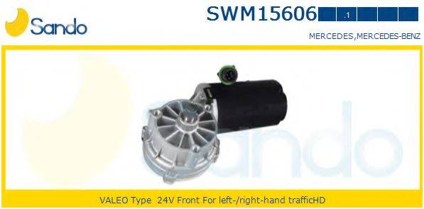 SANDO SWM156061 Двигун склоочисника