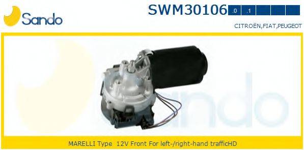 SANDO SWM301060 Двигун склоочисника
