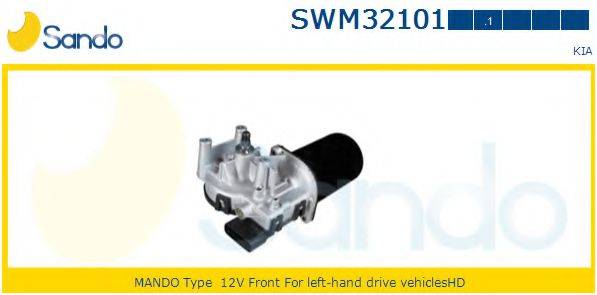 SANDO SWM321011 Двигун склоочисника