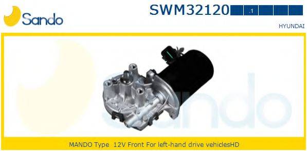 SANDO SWM321201 Двигун склоочисника