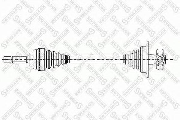 STELLOX 1581057SX Приводний вал