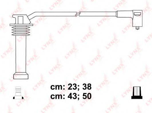 LYNXAUTO SPC3011 Комплект дротів запалювання