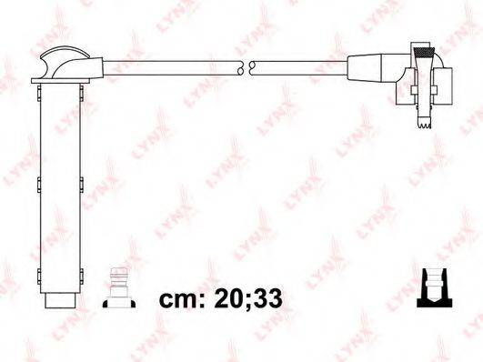 LYNXAUTO SPC3021 Комплект дротів запалювання