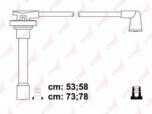 LYNXAUTO SPC3420 Комплект дротів запалювання