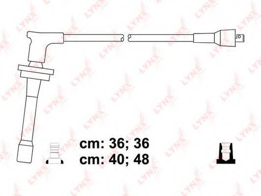 LYNXAUTO SPC8103 Комплект дротів запалювання