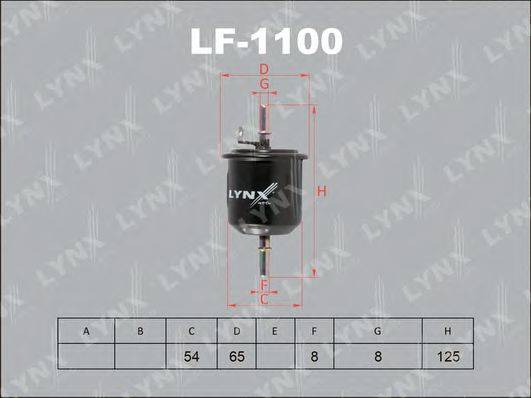 LYNXAUTO LF1100 Паливний фільтр