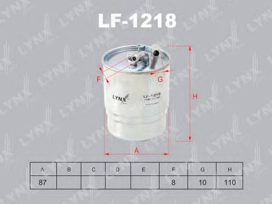 LYNXAUTO LF1218 Паливний фільтр