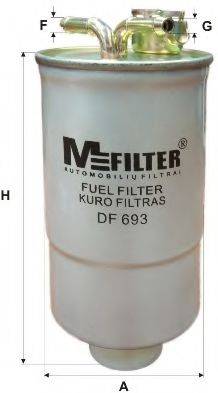 MFILTER DF693 Паливний фільтр