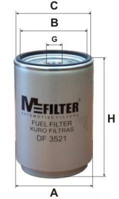 MFILTER DF3521 Паливний фільтр