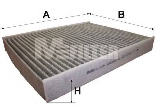 MFILTER K9094C2 Фільтр, повітря у внутрішньому просторі