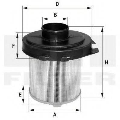 FIL FILTER HP2577 Повітряний фільтр