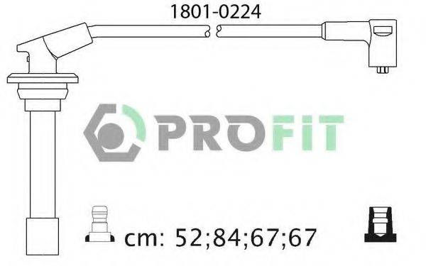 PROFIT 18010224 Комплект дротів запалювання