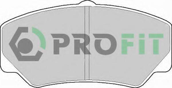 PROFIT 50000450 Комплект гальмівних колодок, дискове гальмо