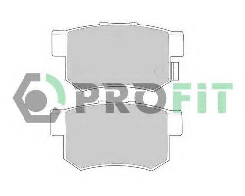PROFIT 50000956 Комплект гальмівних колодок, дискове гальмо