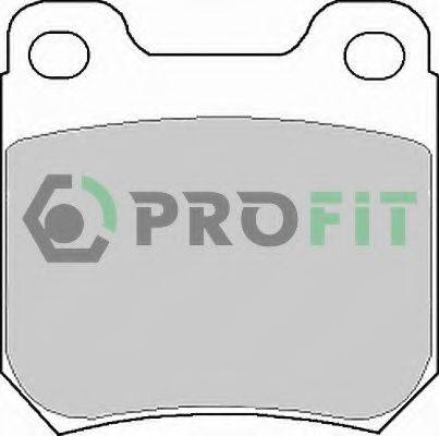 PROFIT 50000973 Комплект гальмівних колодок, дискове гальмо