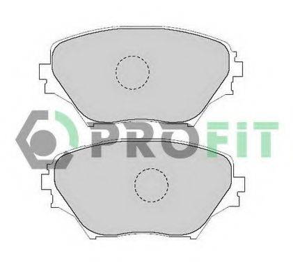PROFIT 50001514 Комплект гальмівних колодок, дискове гальмо